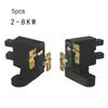 5PCS Carbon Brush Holder 2-3KW/5-8KW Generator Carbon Brush Holder Gasoline Generator Accessories