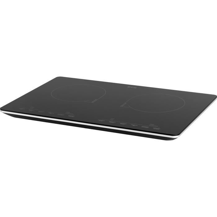 Portable Double Induction Hob - ECG - IV 2920 Slim – 2900 W – Adjustable Temperature 60–240 °C – XL LED Display