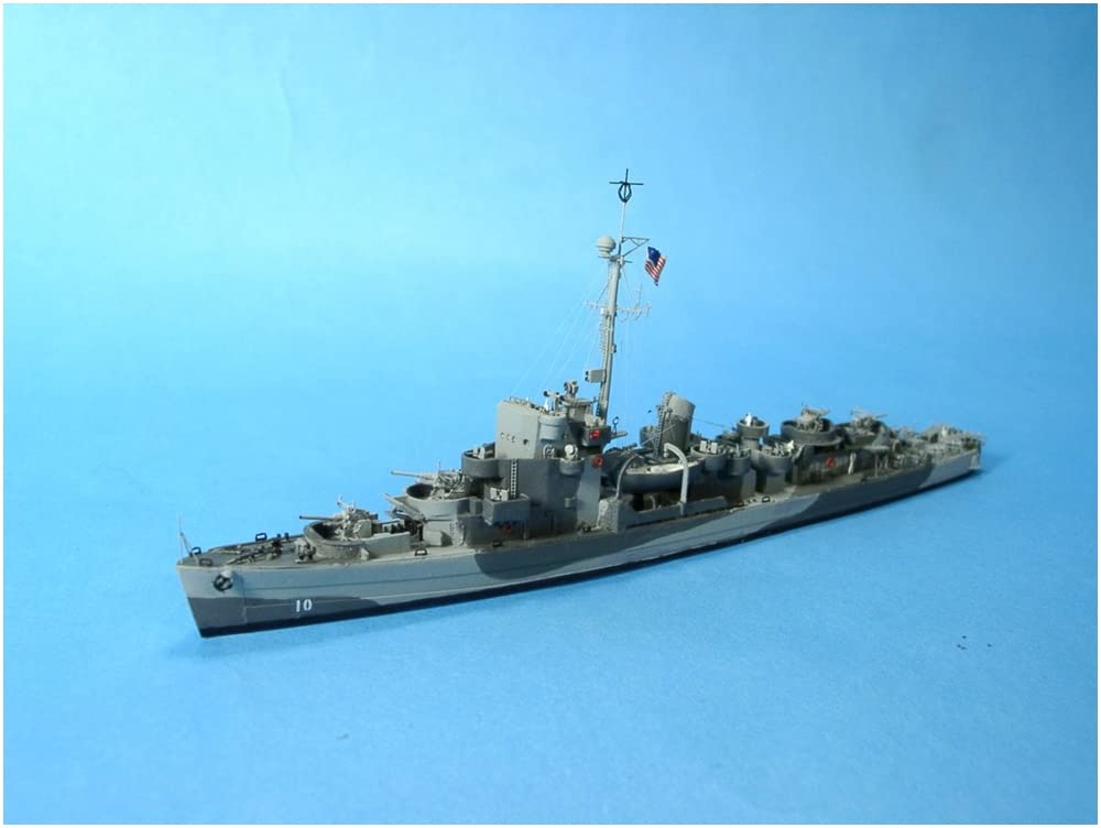 

Nico Model Эскортный миноносец ВМС США Beavis 1943 Смоляной набор PN07021 1/700 Эскортный миноносец типа Evarts DE-10