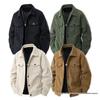 Men's Corduroy Workwear Jacket - Autumn 2025 Trendy Casual Lapel Outerwear