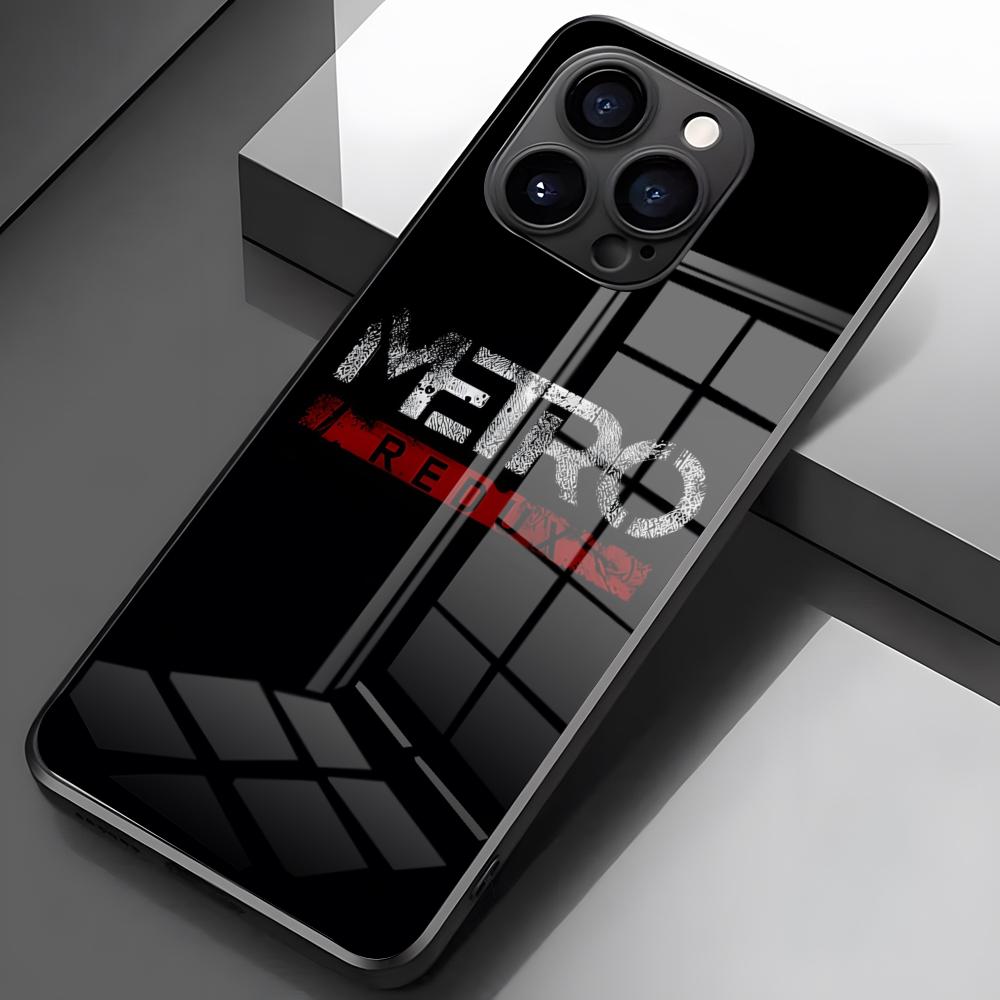 Metro 2033 Phone Case For IPhone 17 Pro Max 16 15 14 Pro Max 13 11 X Xs Xr 8 7Plus Glass Cover