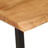 Bank Baumkante 105 cm Solid Acacia Wood