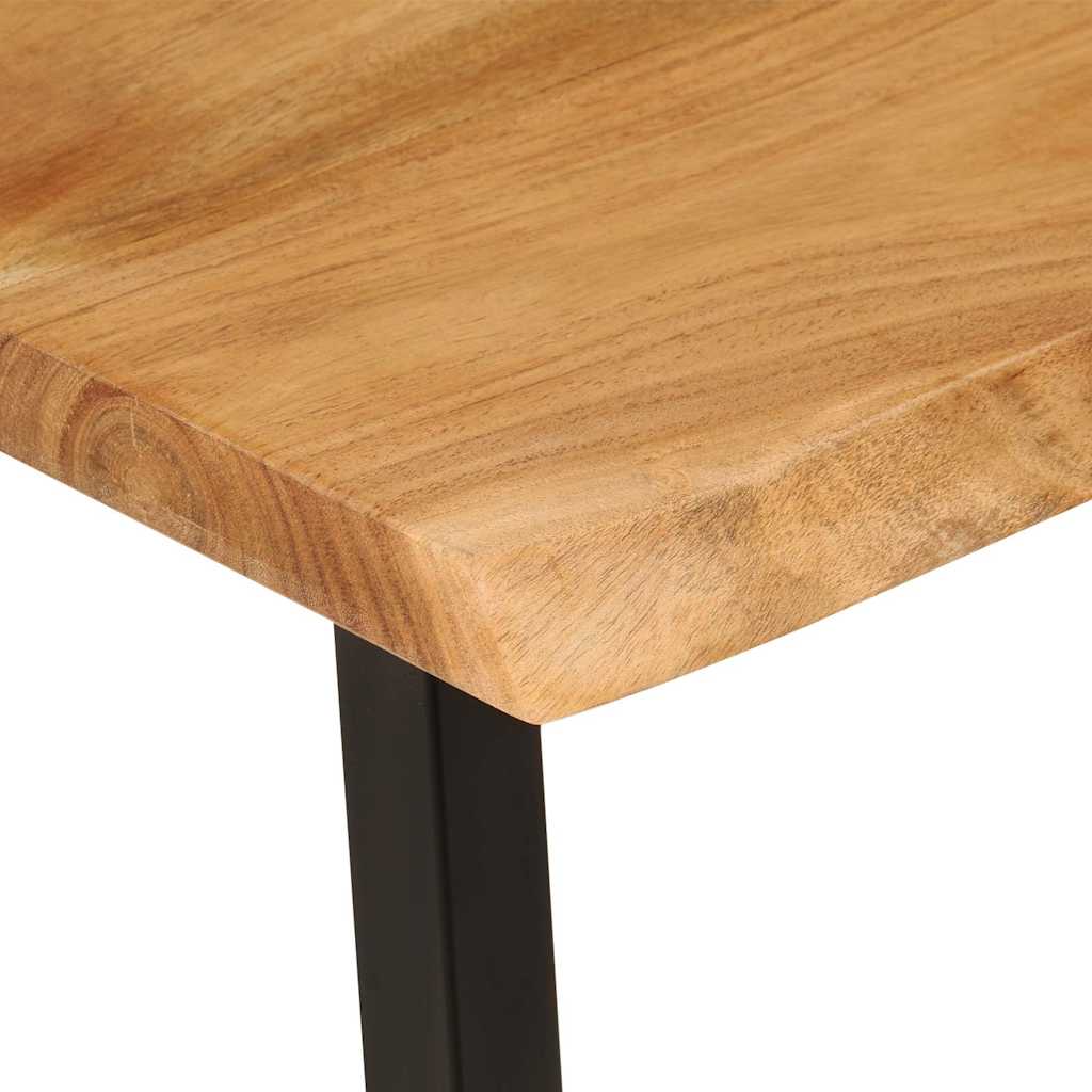 Bank Baumkante 105 cm Solid Acacia Wood