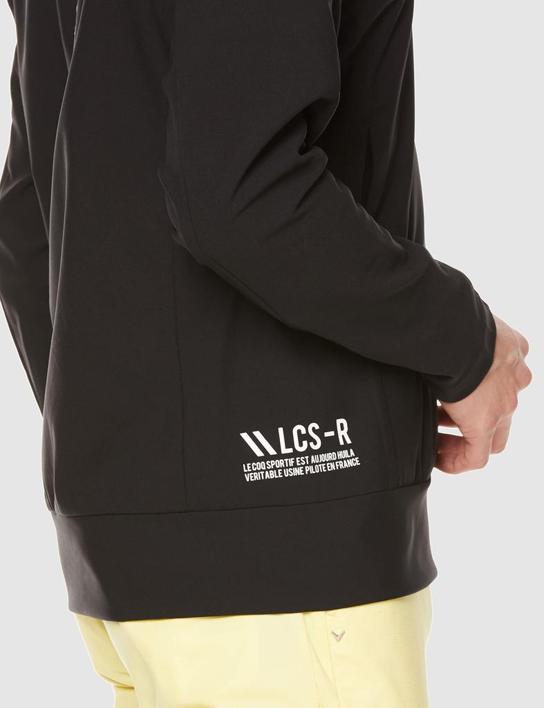 Coq Sportif Cut and Sew Water Repellent Stretch ECO Golf QGMVJL61 BK00 Equivalent To Japanese Size M [Le Golf] Men's (Black)