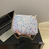 Wholesale Unique Stylish Sequined Small Square Bag For Women With Chain Strap For Daily Use