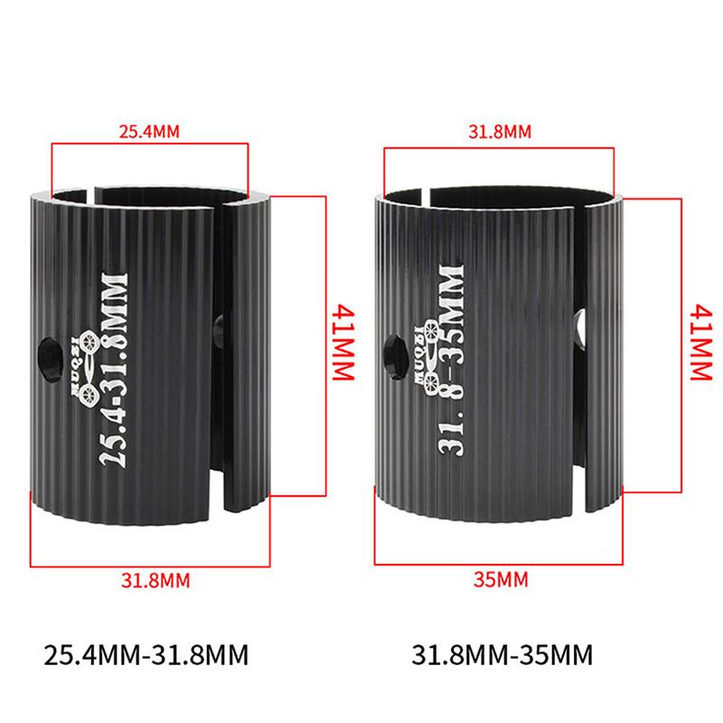 1 pár adaptéru na řídítka kola 25,4 mm na 31,8 mm 31,8 mm na 35 mm Adaptér na nastavení otvoru Mtb Silniční kolo
