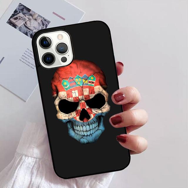 Croatia Flag Phone Case Cover For iPhone 17 Air 15 16 14 Plus 11 12 13 Pro Max Apple max