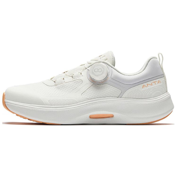 Anta Shining Pro Comfortable Versatile Non-Slip Wear-Resistant Low-Top Training Shoes Women Sneaker White Gray 122517712-1