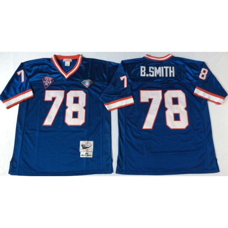 Buffalo Bills NFL Retro Jersey 12 34 Hall Of Fame Style Football Uniform Men Women Sportswear