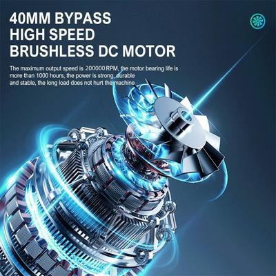 130000RPM Mini Turbo Jet Fan 500g Thrust Electric Air Duster  Dust Cleaning Tools