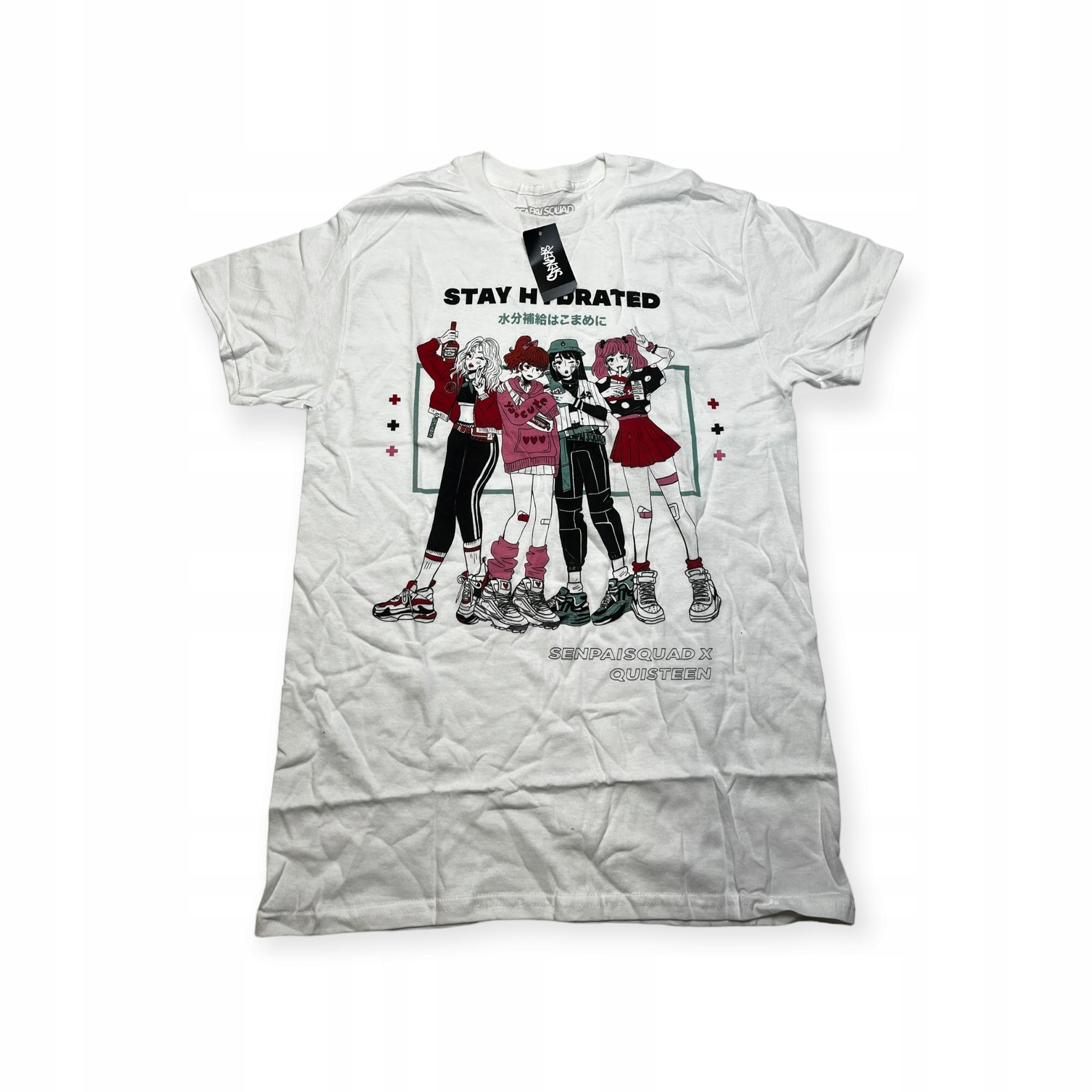 

Koszulka T-shirt męski okrągły dekolt SPENCER S nadruk M