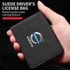 Car Driving License Bag Card Credit Holder Purse For Volvo C30 V40 V60 V90 S40 S60 S80 S90 S80L XC40 XC60 XC90 AWD T4 T5 T6 T8 FE3