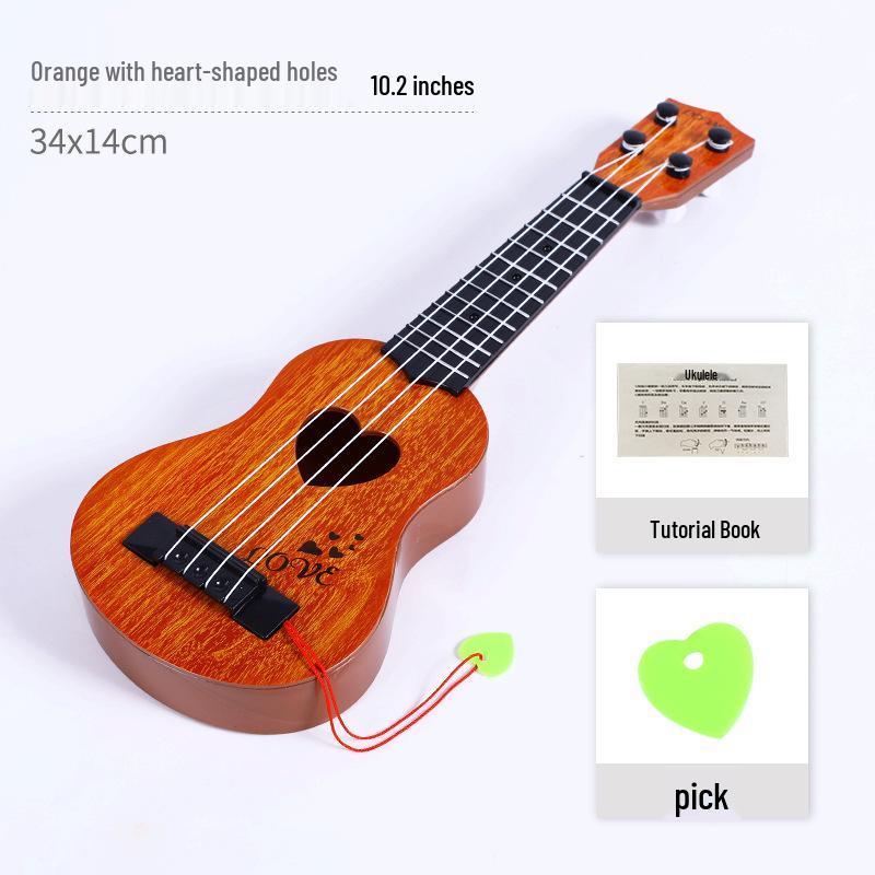 Kids  Beginner Ukulele Toy - Playable Musical Instrument for Boys and Girls