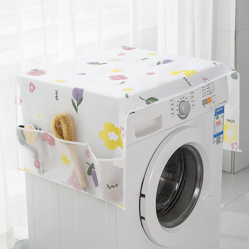 Dust Cover Special for Refrigerator, Waterproof Oil-Proof Home Fabric Sleeve, Multi-Function Organizer Dust Bag