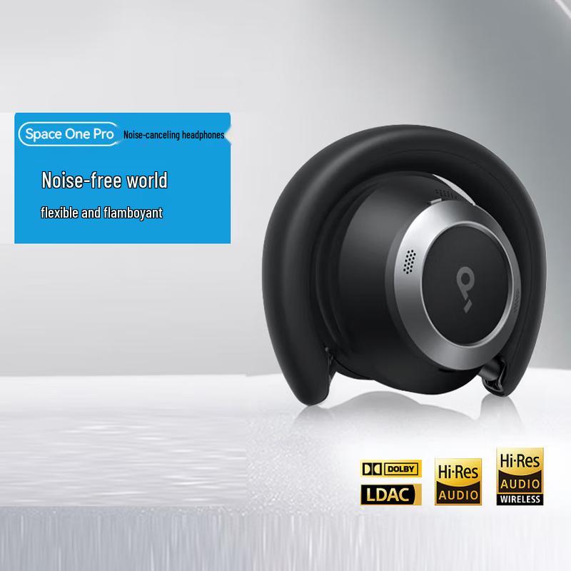 

Soundcore Space One Pro Noise Cancelling Over-Ear Headphones
