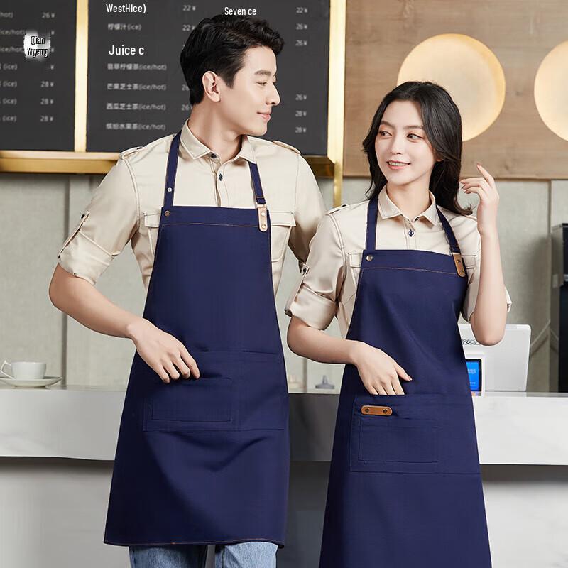 

QIANYIYANG Unisex Waterproof Canvas Work Apron