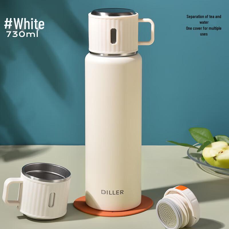 Dilabel 316 Stainless Steel Tea Infuser Insulated Bottle