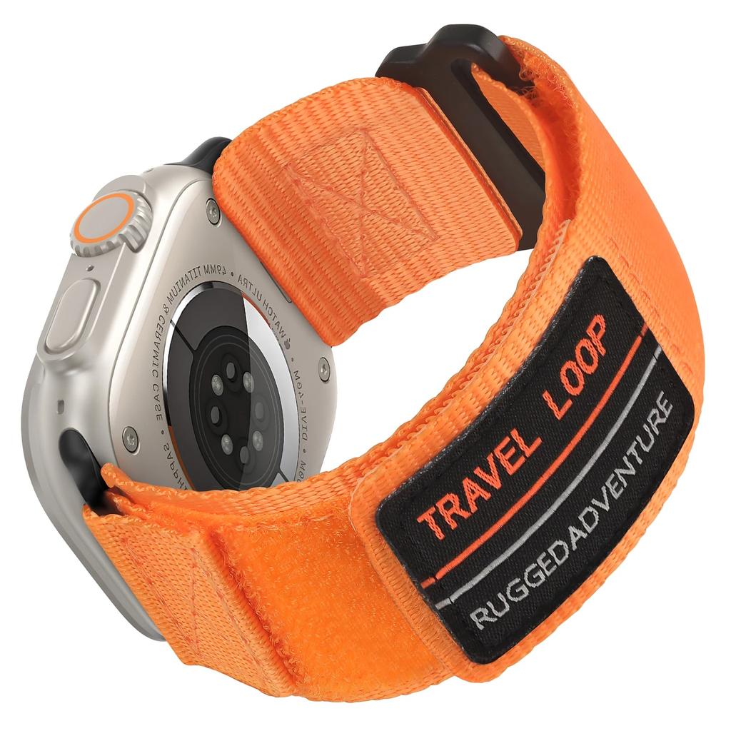 Trail Loop for Apple Watch Ultra Band 49mm 44mm 45mm 42mm Nylon Sport Correa Bracelet iWatch Ultra 2 Series 9 7 6 5 4 8 Se Strap