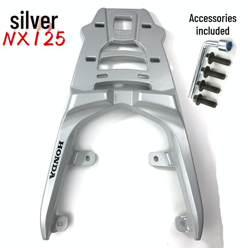 Wuyang-Honda NX125 Rear Aluminum Luggage Rack - Thickened Tail Box & Delivery Rack