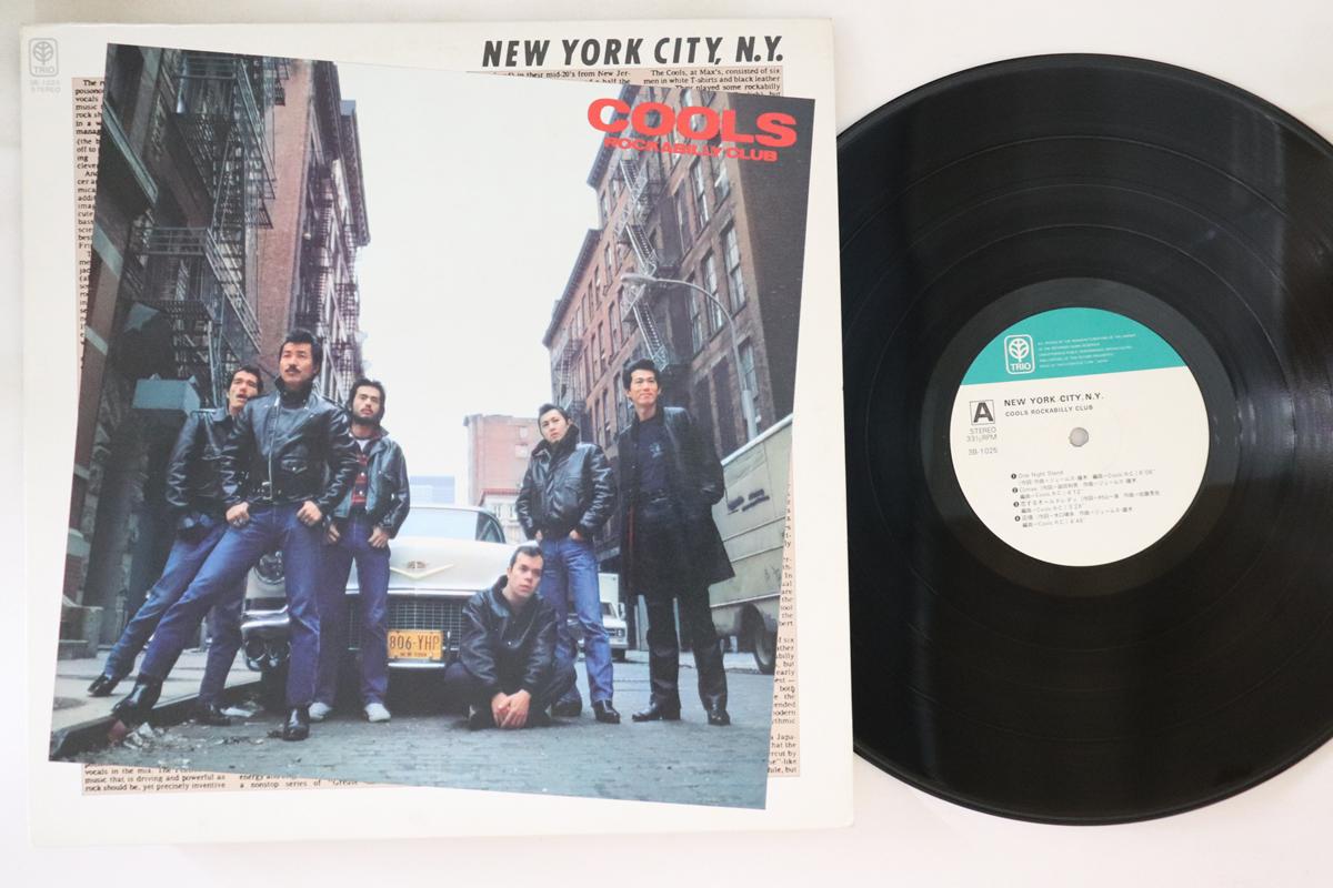 

LP Record COOLS ROCKABILLY CLUB - New York City, N.y. 3B1025 TRIO 1979 Japan Japanese Pop/Rock Used