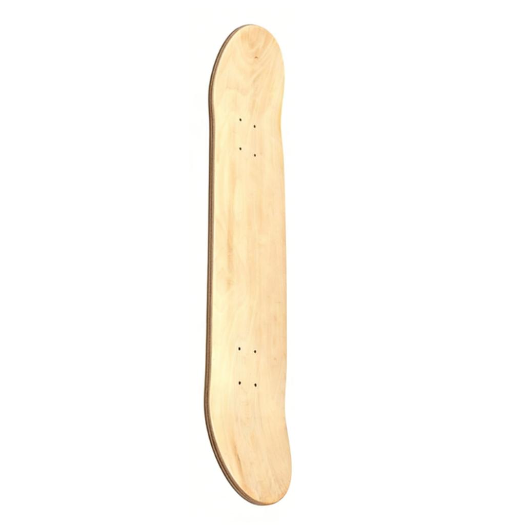 Blank Skateboard Deck 16.93x5.12x0.79in Double Sided 7 Ply Wooden Skate Deck Professional Maple Deck 43CM Board