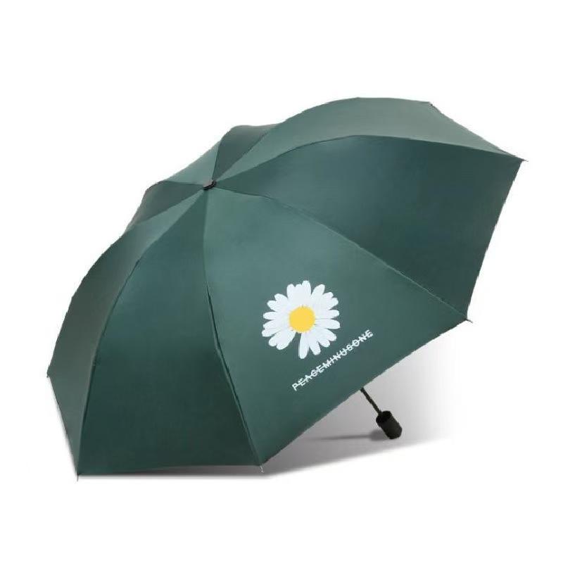 Automatic umbrella UV vinyl sun protection UV sun protection umbrella weather and rain dual-purpose folding advanced sun umbrella wholesale