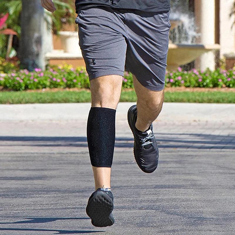 1Pcs Soft Calf Brace Neoprene Calf Sleeve Shin Splint Support Lower Leg Compression Wrap Increases Circulation Muscle Swelling