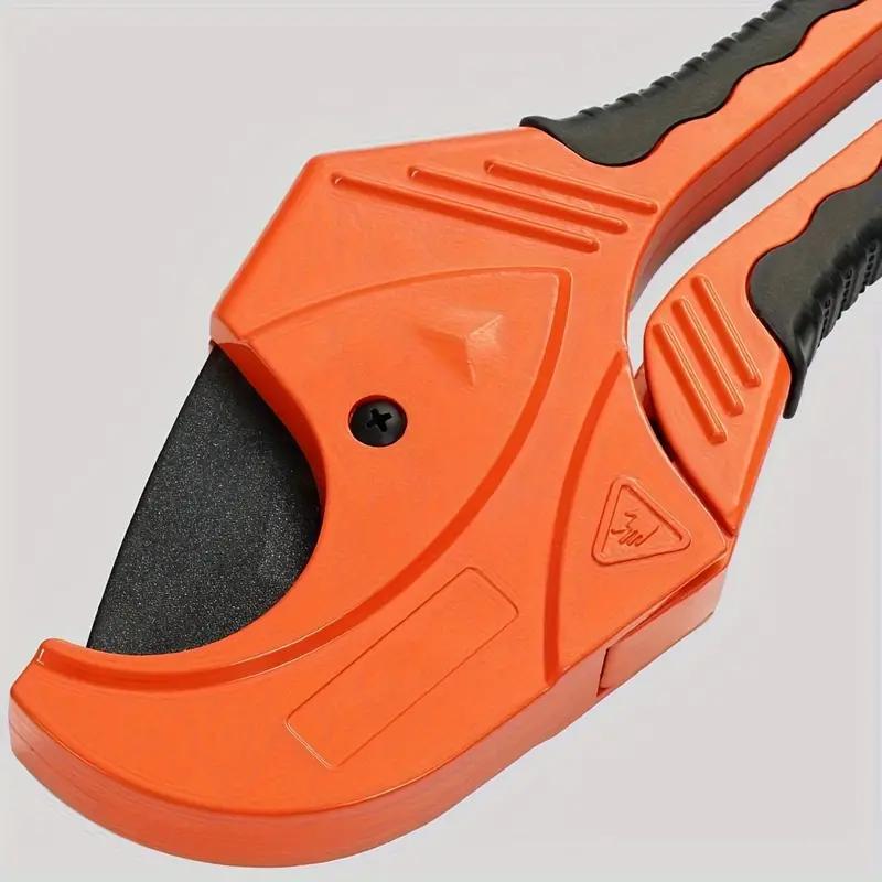 Pipe Cutter Plumber Scissors Ratcheting PVC PPR Plastic Hoses and Plumbing Cutter Tool for Pipeline Construction Maintenance