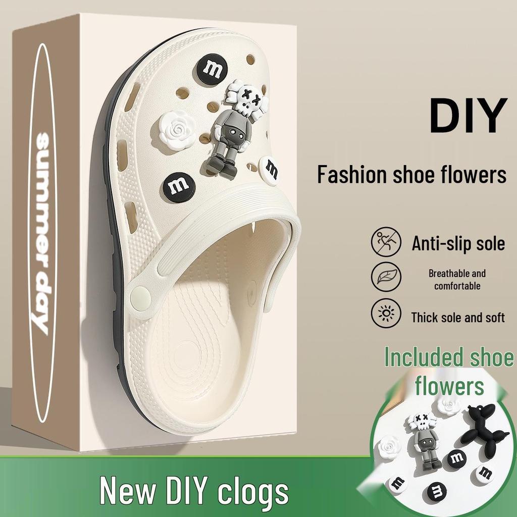 Breathable Non-slip Clogs: Men's & Women's Summer Shoes with Arch Support & Thick Sole