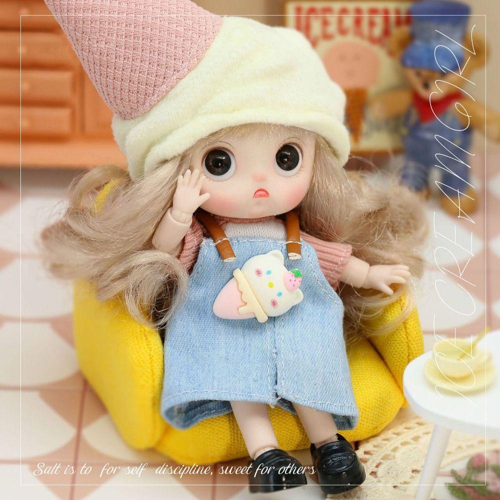 Adjustable Ob11 Doll with Clothes Movable Joints Obitsu Clothes Doll  Birthday Gifts