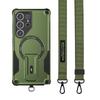 Crossbody Magnetic Phone Case For Samsung S26 Ultra S25 Plus S24 A16 A16 A57 A37 Lens Protection Bracket Wireless Charging Cover