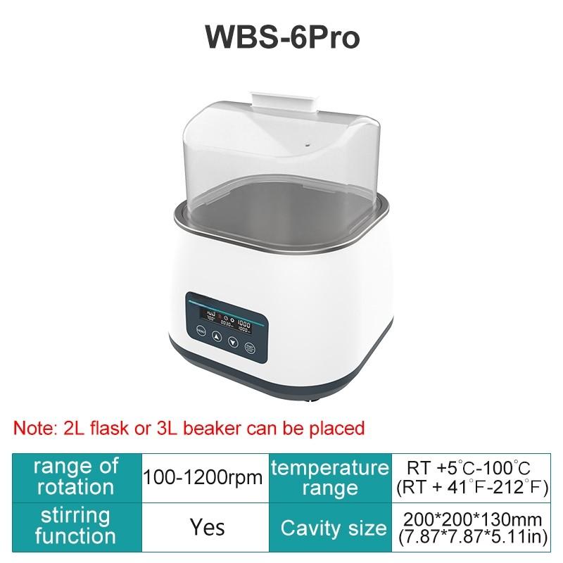 800W Water Bath With Magnetic Stirrer Laboratory Digital Display Thermostatic Heat Collection Magnetic Stirrer