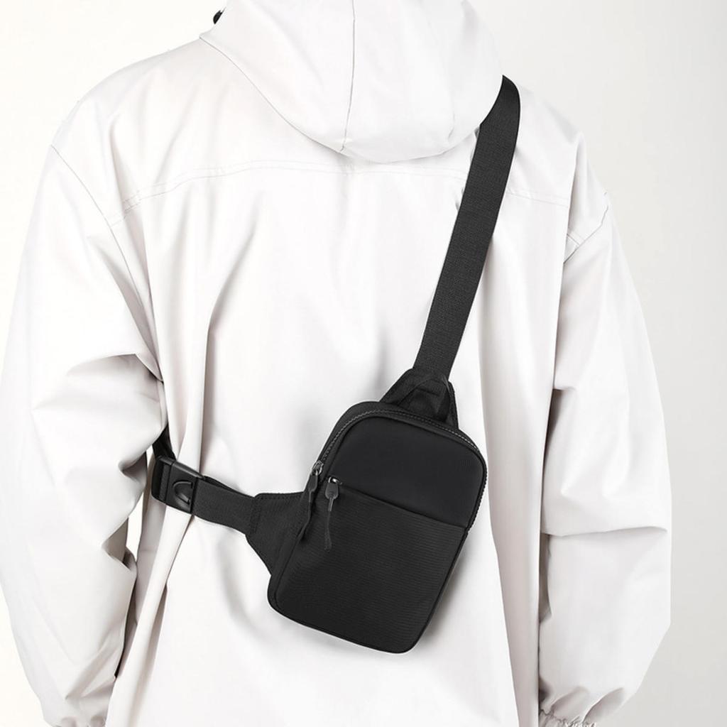 Multi-functional Waist Pouch Chest Pouch Outdoor Travel Bag for Men Women Casual Crossbody Small Sling Backpack Sling Bags