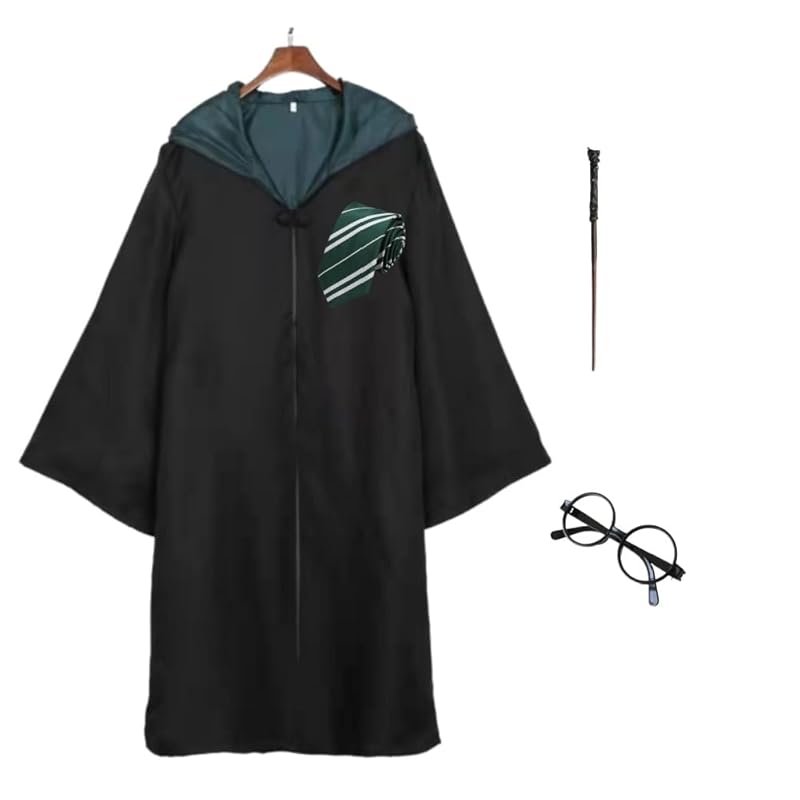 COSSA Magic Robe, Halloween Costume Set for Kids, Unisex, Birthday Gift, Halloween Party Costume, Disguise, Costume, Unisex, Cultural Festival, Travel