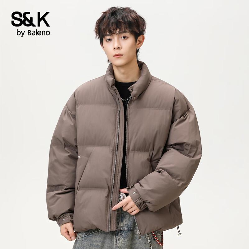 Baleno S&K Kollektion Herren Minimalistische Daunenjacke