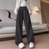Wide-leg Pants Women's 1116 Summer Thin and Thin High-waisted Drooping Casual Straight-leg Texture Milk Fu Yamamoto Pants Women