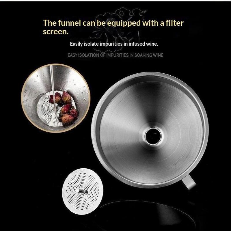 Stainless Steel Reusable Resin Filter Funnel for SLA LCD 3D Printer UV Resin Filtration Non-deformable