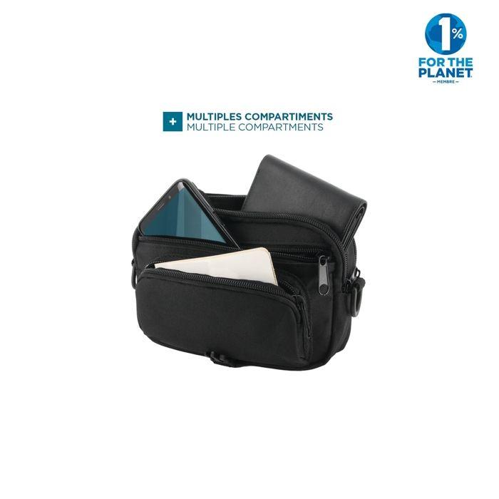 Fahrradlenkertasche Mobilis - Wasserabweisendes Material - Schwarz