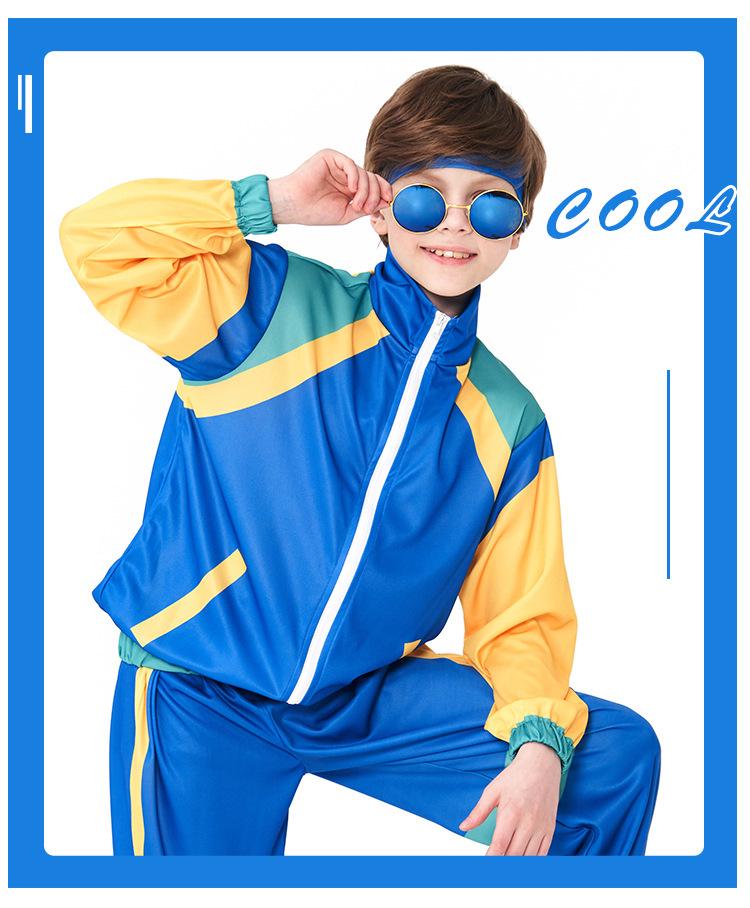 Disco Performance Costumes for Boys and Girls - Dance & Hip-Hop Outfits In Three Colors