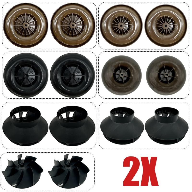 2x Moteur de Ventilateur de Chauffage à Air Diesel pour Voiture 2KW 5KW Roue à Ailettes Pour Eberspacher Airtronic D2 D4 D4S Pour Webasto Air Top 2000ST