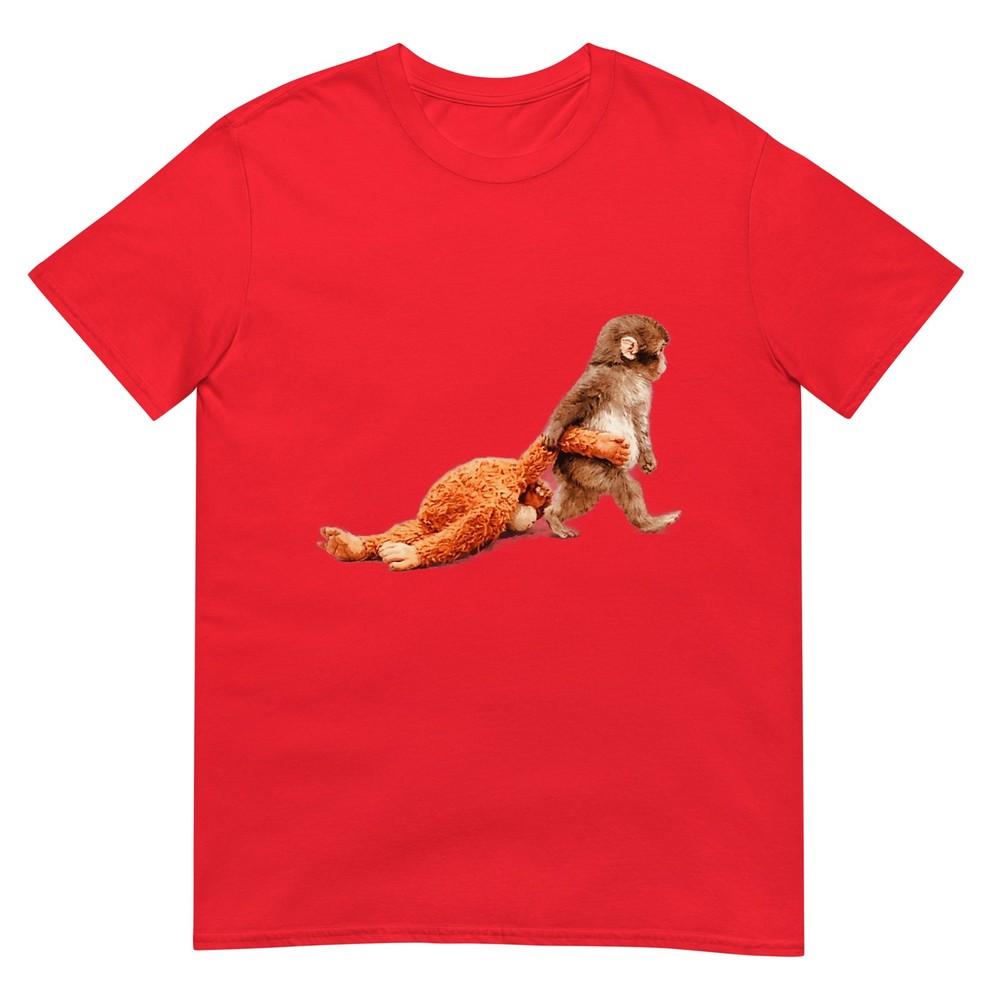 Baby Monkey Punch With Stuffed Buddy Tshirt S