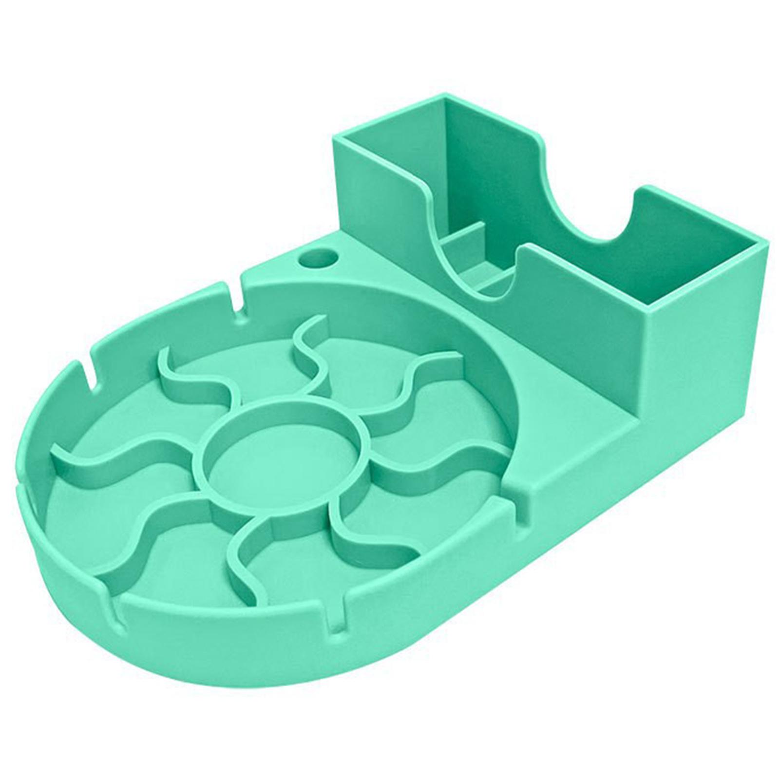 Сушилка для стаканов на стол, многоразовая, цветная, быстросохнущая, сушилка для чашек, кружек мятный зеленый