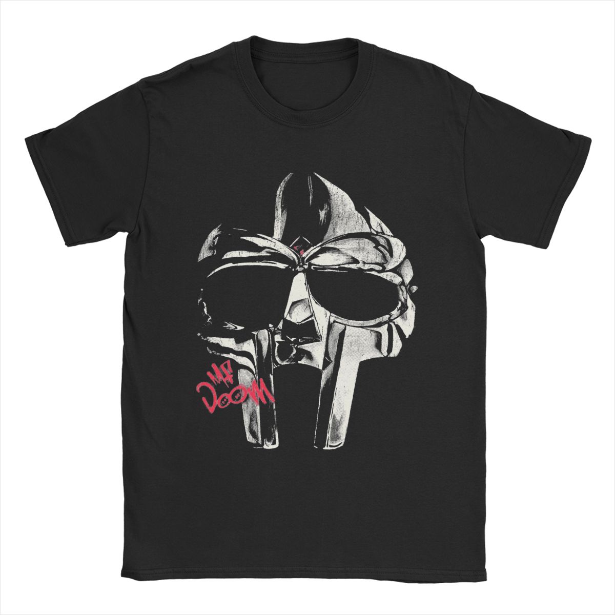 

Leisure Singer Rapper MF Dooms T-Shirt for Men Crewneck Cotton T Shirts Short Sleeve Tees 6XL Tops XXXXXL бордовий