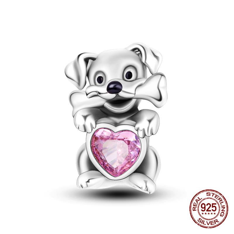 Originale Eulenperlen, 100 % Kupfer, Glückskatzen-Elefanten-Anhänger, passend für Originalarmbänder, DIY-Schmuckherstellung, Geschenk für Frauen