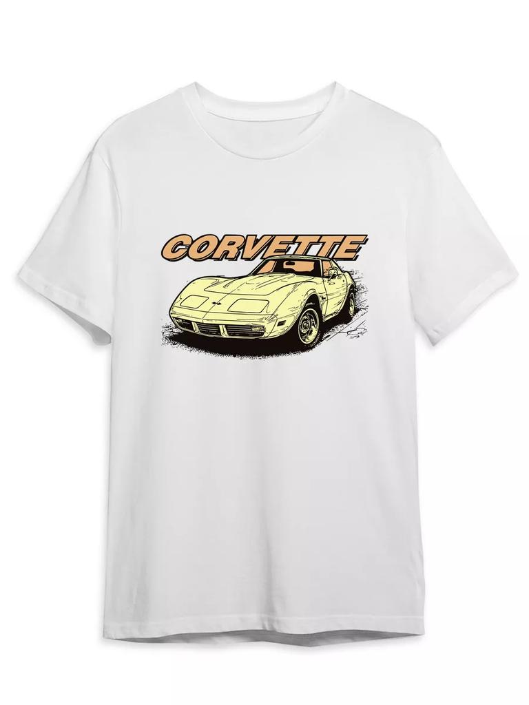 T-shirt Chevrolet Corvette Car Auto
