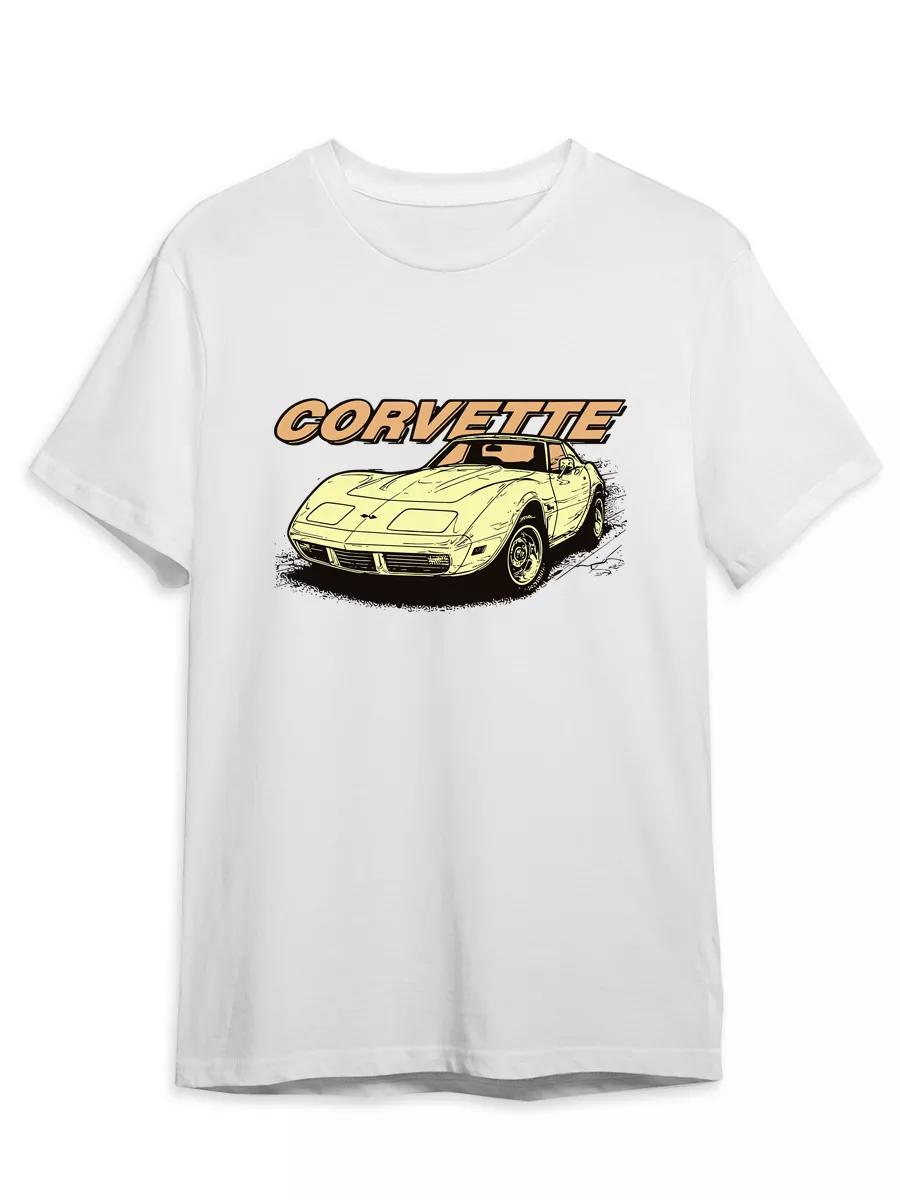 T-shirt Chevrolet Corvette Car Auto 2XL