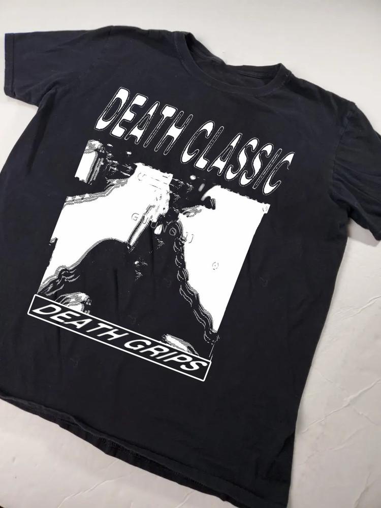 Death Classic Death Grips Black Full Size To 5XL Shirt Unisex Unisex T-Shirt XXL