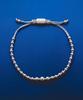 Undercontrol Studio Stainless Steel Bead Adjustable Women'S Bracelet Stainless Bead Bracelet / Silver