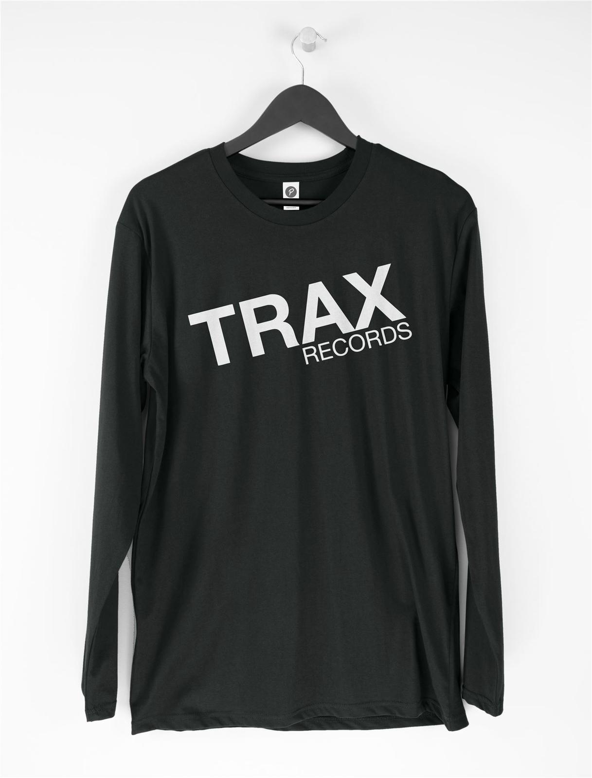 Trax Records Long Sleeve T-Shirt - Chicago House Acid Mr Fingers Phuture M