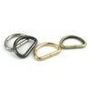 Metal Dee D Rings Buckles for Webbing Backpack Bag Parts Leather Craft Strap Belt Purse Pet Collar Clasp High Quality